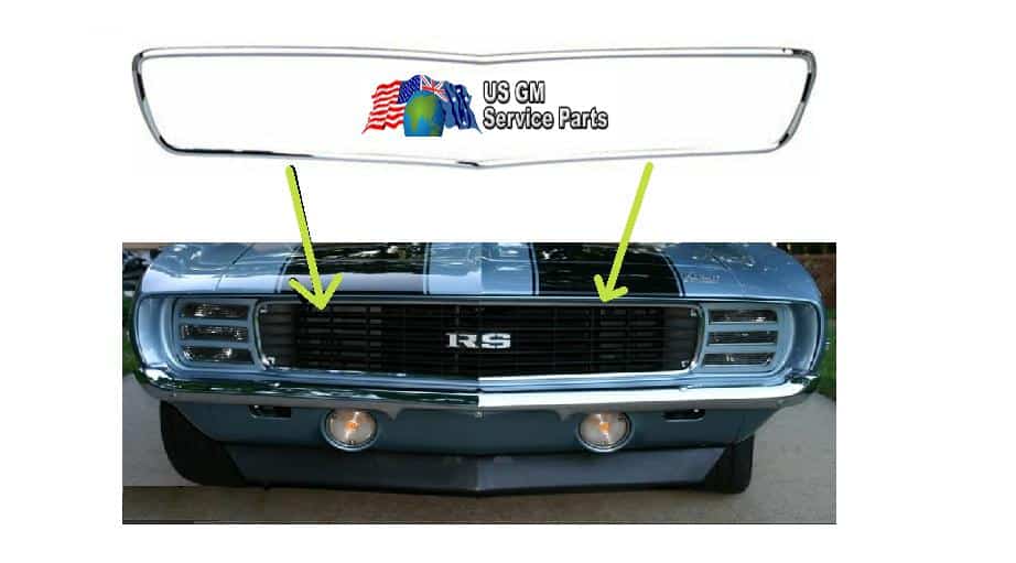 Grill Mold: 1969 Camaro RS
